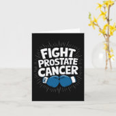 Bestrijding van prostaatkanker bewustzijn blauwe l kaart (Gele Bloem)