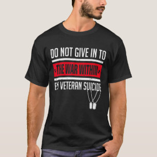 Bestrijding van PTSS-bewustzijn bij veteranenzelfm T-shirt