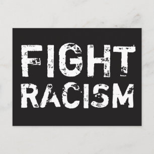 BESTRIJDING VAN RACISM Social Justice Briefkaart