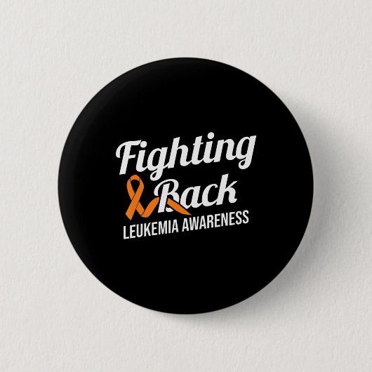 Bestrijding van rugleukemie Bewustheid Leukemie Ka Ronde Button 5,7 Cm (Voorkant)