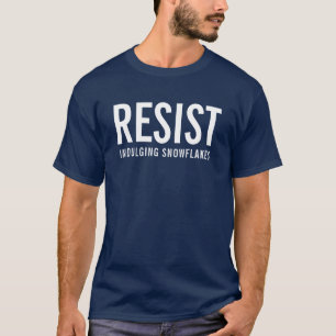 Bestrijding van sneeuwvlokken t-shirt