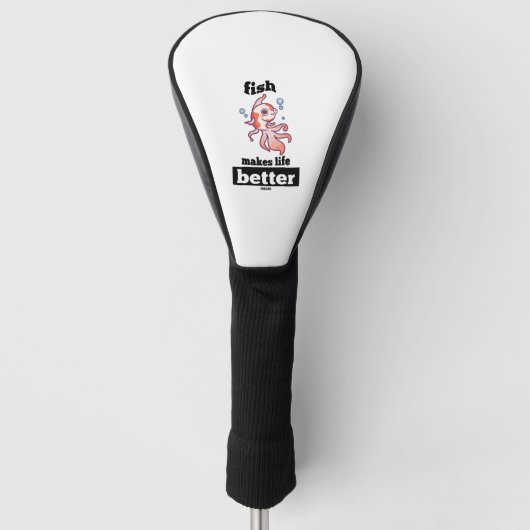 Bestrijding van vis, zoutwatervis, zoetwatervis golfheadcover (Voorkant)