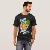 Bestrijding van voedselverspilling t-shirt (Voorkant volledig)