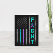 Bestrijding van zelfmoordpreventie Bewustzijn Amer Kaart (Voorkant)