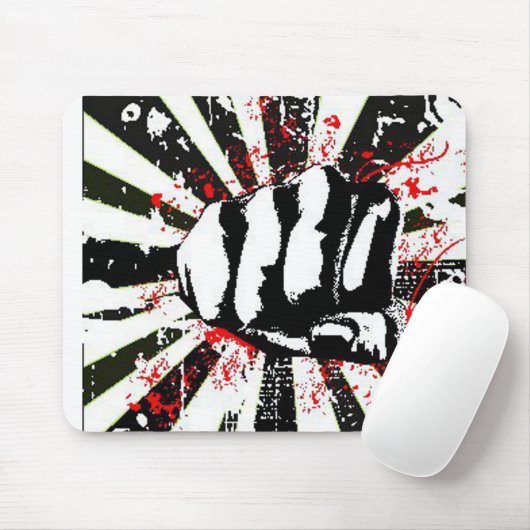 Bestrijding vuist muismat (Met muis)