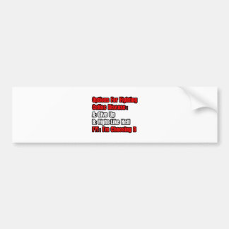 Bestrijdingsopties voor coeliakie bumpersticker