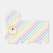 Bestrooid met liefde Baby Sprinkle Tent Favor Box Bedankdoosjes (Uitgevouwen)