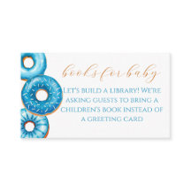 Bestrooid met liefde Donut Baby shower Book Drive