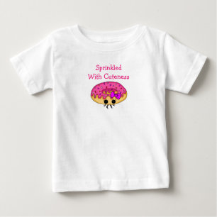 Bestrooid met schattigheid roze Frosted Donut