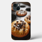 Bestrooide chocoladekoekjes Case-Mate iPhone case (Achterkant)
