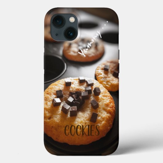 Bestrooide chocoladekoekjes Case-Mate iPhone case (Achterkant)