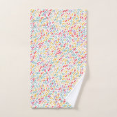 Bestrooiingspatroon van zoet Snoep Bad Handdoek (Handdoek)