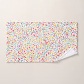 Bestrooiingspatroon van zoet Snoep Bad Handdoek (Handdoek)