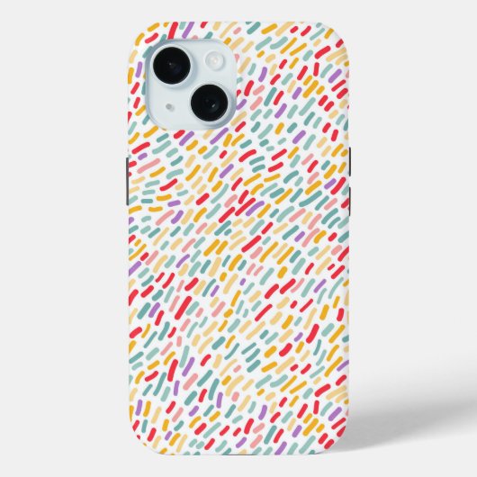 Bestrooiingspatroon van zoet Snoep Case-Mate iPhone Case (Achterkant)