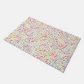 Bestrooiingspatroon van zoet Snoep Deurmat (Schuin)