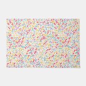 Bestrooiingspatroon van zoet Snoep Deurmat (Voorkant)