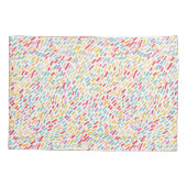 Bestrooiingspatroon van zoet Snoep Kussensloop (Achterkant-Links)