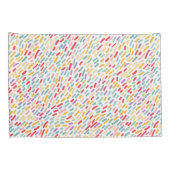 Bestrooiingspatroon van zoet Snoep Kussensloop (Achterkant-Rechts)