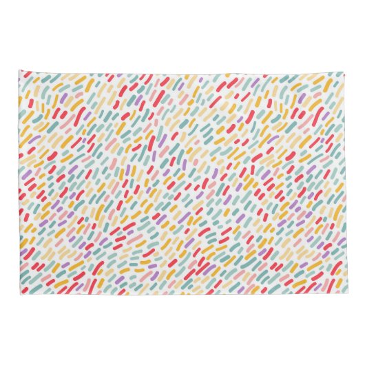 Bestrooiingspatroon van zoet Snoep Kussensloop (Achterkant-Rechts)