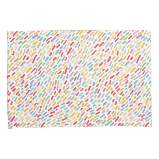 Bestrooiingspatroon van zoet Snoep Kussensloop (Voorkant-Rechts)