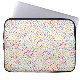 Bestrooiingspatroon van zoet Snoep Laptop Sleeve