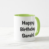 Bestrooit het roze suikerglazuur van de Doughnut Mok (Voorkant rechts)