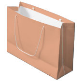 Bestsellende Blushing Peach Groot Cadeauzakje (Voorkant Gekanteld)