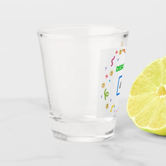 BESTSELLER! 1.5 oz Shot Glass - Aanpassen Shot Glas (Links)