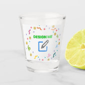 BESTSELLER! 1.5 oz Shot Glass - Aanpassen Shot Glas (Voorkant)