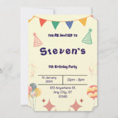 Bestseller! Aangepaste uitnodiging  (Voorkant)