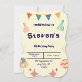 BESTSELLER! Aangepaste uitnodiging  (Voorkant)