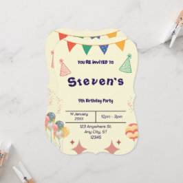 BESTSELLER! Aangepaste uitnodiging 