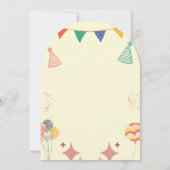 BESTSELLER! Aangepaste uitnodiging  (Achterkant)