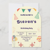 BESTSELLER! Aangepaste uitnodiging  (Voorkant)