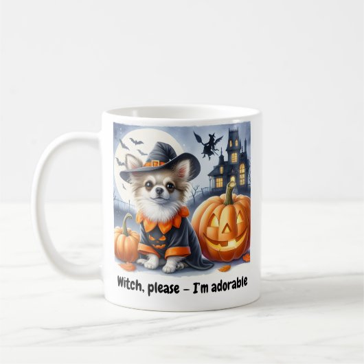 BESTSELLER! Chihuahua Halloween Mok - (Links)