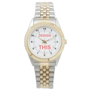 BESTSELLER! Dames horloge - ⌚Two-Tone