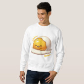 Bestseller gudetama ei grappig #1 populair Japans Trui (Voorkant volledig)