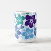 Bestseller Hawaiian Hibiscus Background design Magische Mok (Midden)