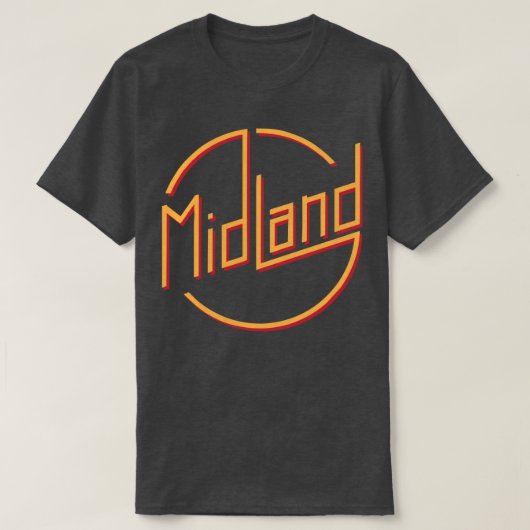 BESTSELLER midland muziek Merchandise T-shirt (Design voorkant)