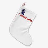 bestseller Obama I Miss Him xmas Stocking Kleine Kerstsok (Voorkant (Hangend))