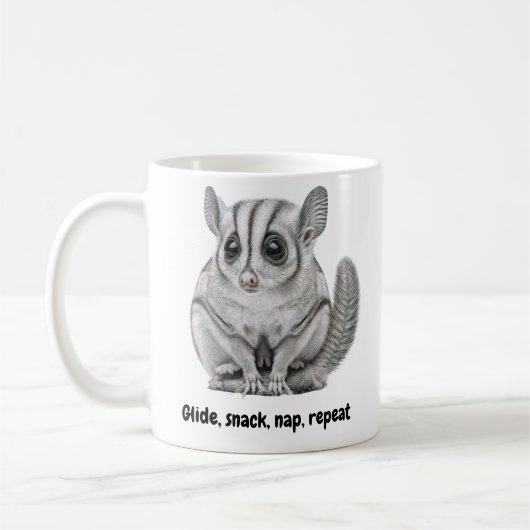BESTSELLER! Sugar Glider Mok - Glide, snack... (Links)