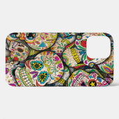 Bestseller Suiker Schedel Patroon Case-Mate iPhone Case (Achterkant (horizontaal))