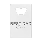 bestty ever creditkaart flessenopener (Achterkant)