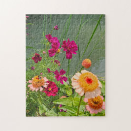 Bestuiving bij de vijver puzzel, 28 x 35 cm, 252 s legpuzzel