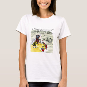 "Bestuiving" Insect Nachtclub Zangeres Vrouwen Gra T-shirt