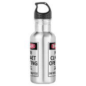 Besturingsgebied Alto Clarinet Waterfles (Achterkant)