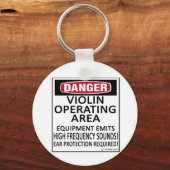 Besturingsgebied Violin Sleutelhanger (Voorkant)