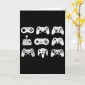 Bestuur Alle Dingen Videogame Controller Gamen Kaart (Gele Bloem)