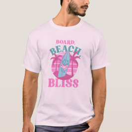 Bestuur, Strand, Zomer Surfen Bliss T-shirt
