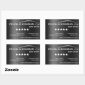 Bestuurder Auto Auto Rechthoekige Sticker (Vel)